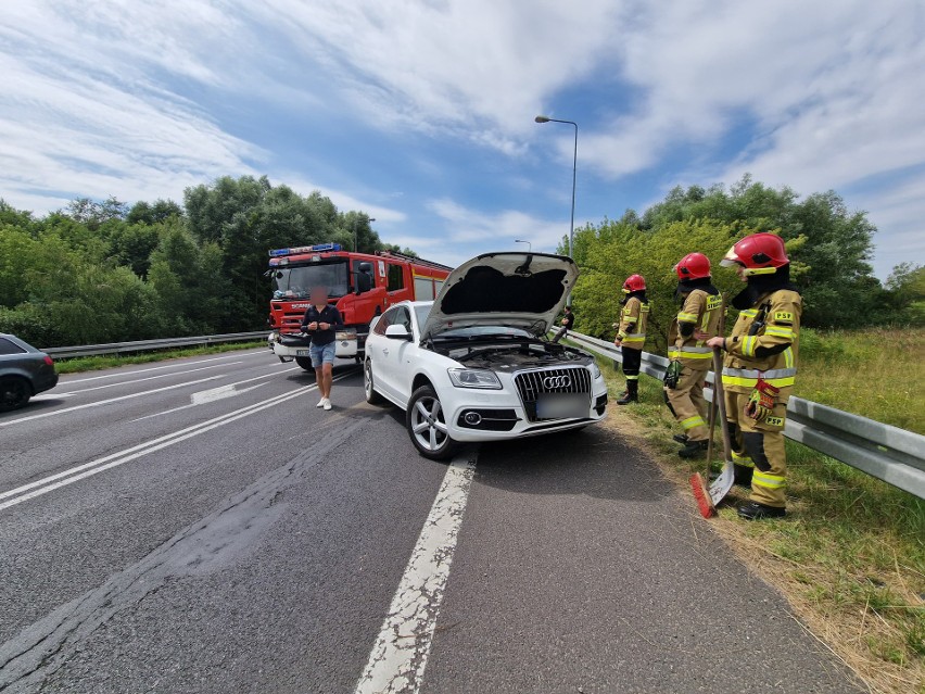 Wypadek na DK6 koło Karlina