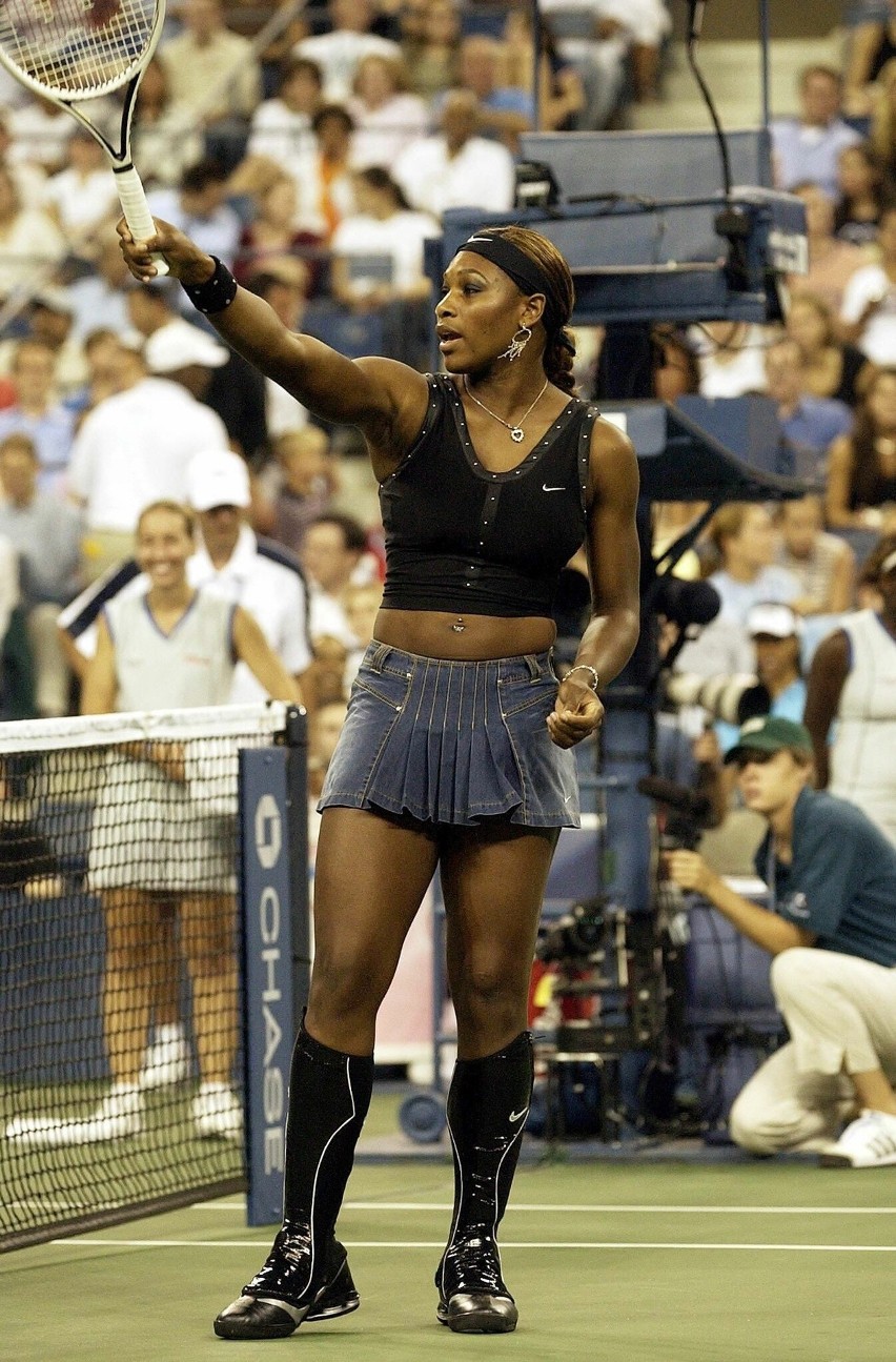 Serena Williams również lubiła "stylówki". W takich...