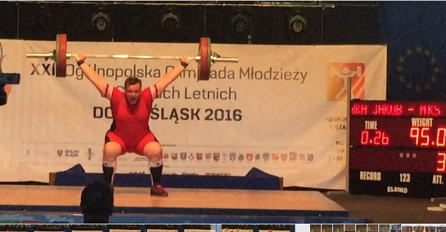 Jakub Polewka (MKS Start Grudziądz) w mistrzostwach Polski juniorów  zajął 5. miejsce, w kategorii + 105 kg.