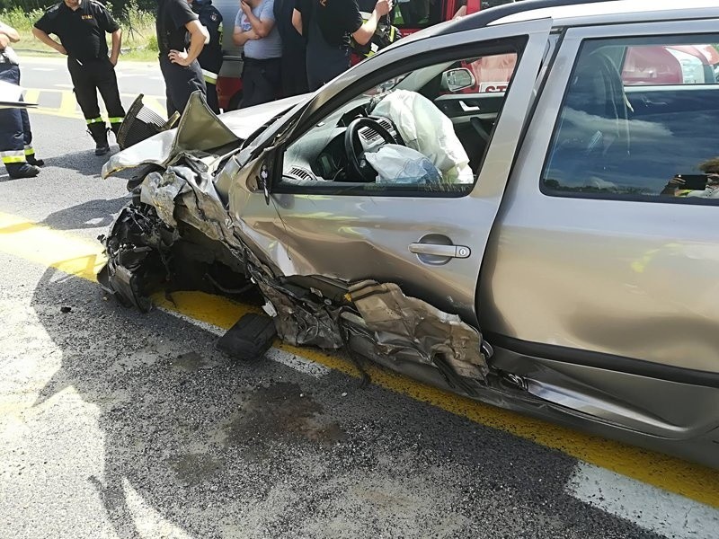 Tragedia na "trójce". Motocyklista nie żyje.