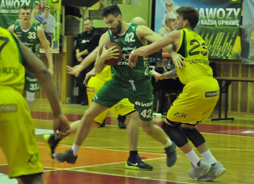 Siarka Tarnobrzeg - Stelmet BC Zielona Góra 65:105