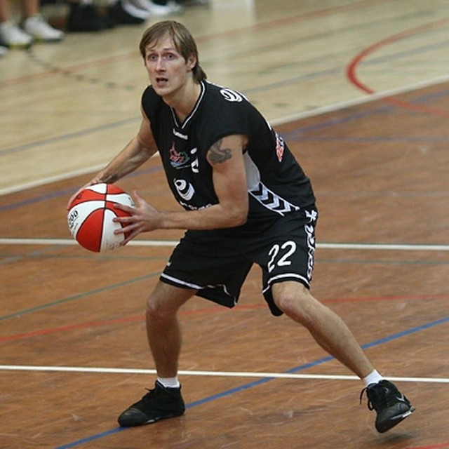 Mantas Cesnauskis był najlepszym słupskim zawodnikiem w meczu z Polpharmą, ale nie przełożyło się to na pozytywny wynik.