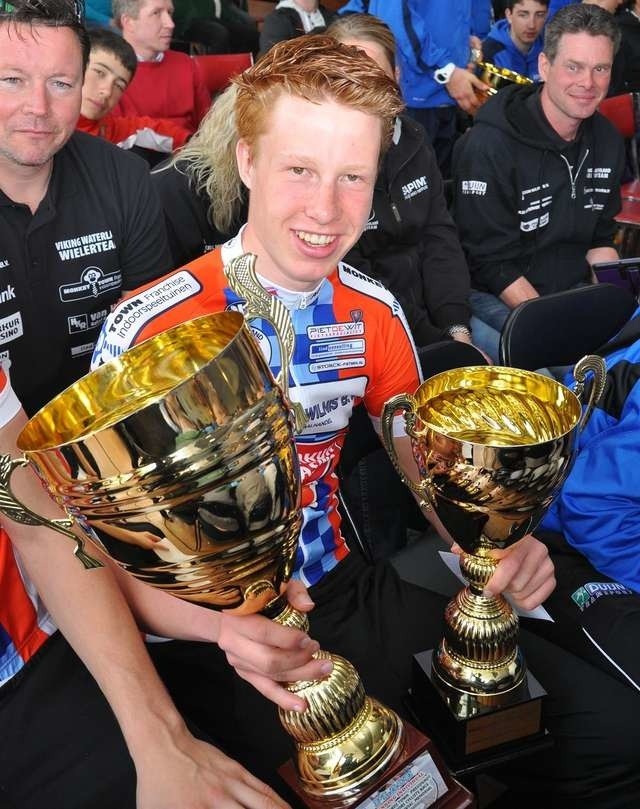 26 międzynarodowy wyścig kolarski juniorów o puchar prezydenta GrudziądzaJulius van den Berg (Viking Waterland) - zwycięzca klasyfikacji generalnej