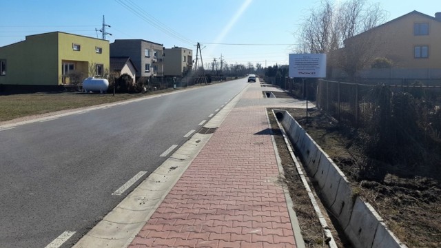 Zakończono przebudowę drogi powiatowej Orońsko - Ruda Wielka w miejscowości Tomaszów.