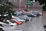 Zalana Wieliczka. Po gwałtownych ulewach wszystko pływa w centrum miasta 