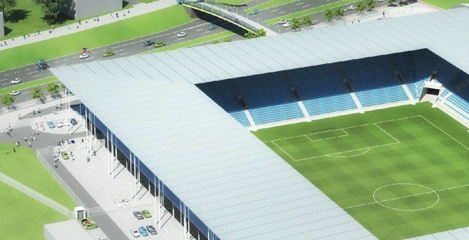 Stadion Ruchu Chorzów w 2020 roku i na 12 tys. widzów [WIZUALIZACJE]