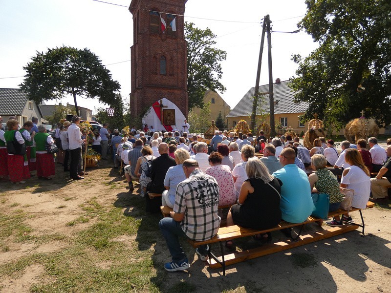 Sierpień 2019, dożynki gminy Trzebiechów, które odbywały się...