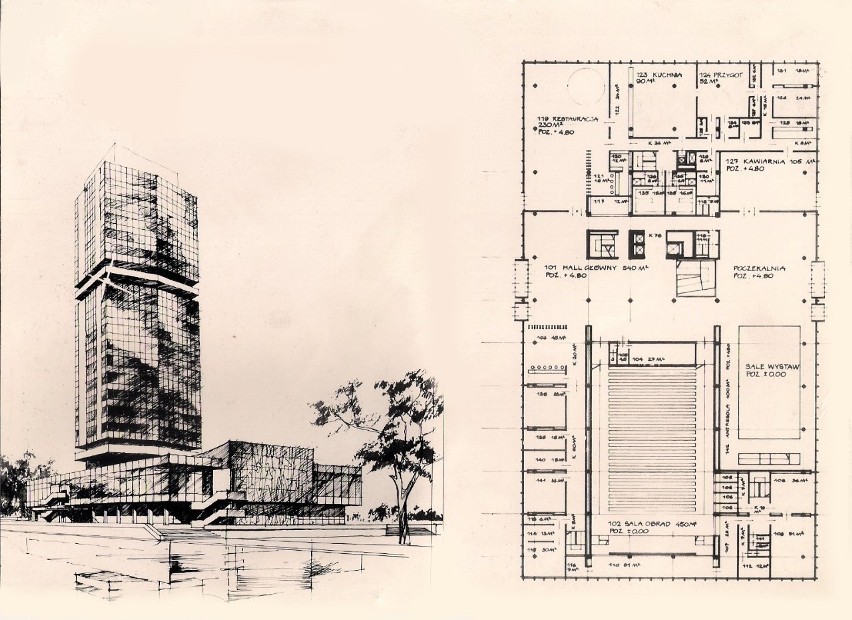 W 1968 r. ogłoszono konkurs na projekt na budynek Naczelnej...