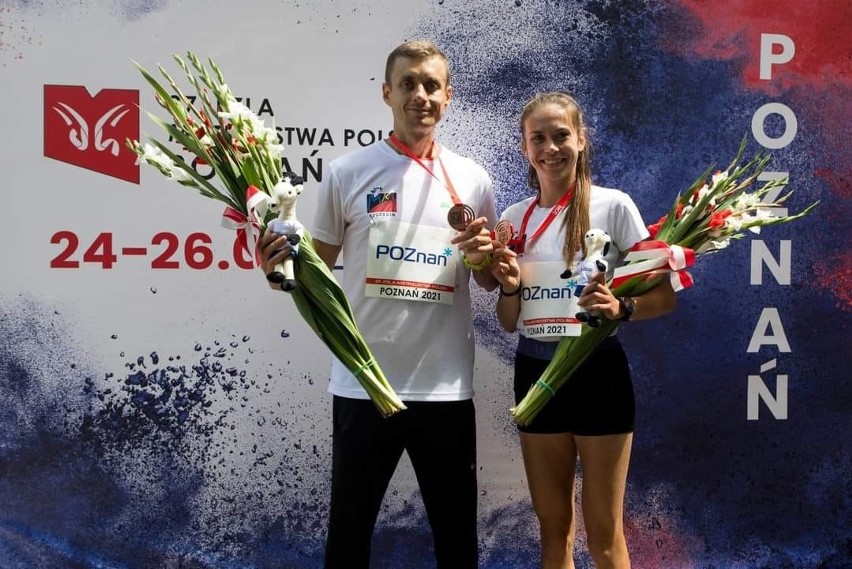 Monika Jackiewicz i Artur Olejarz