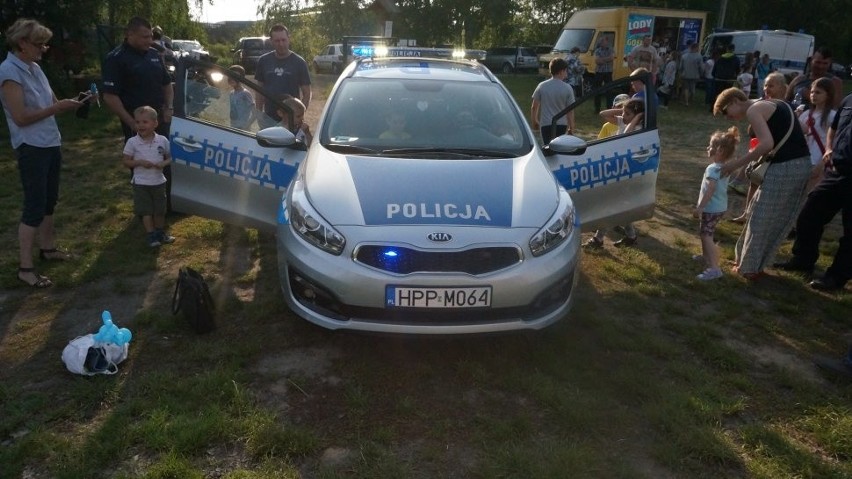 Piknik rodzinny z policjantami w Myszkowie [ZDJĘCIA]