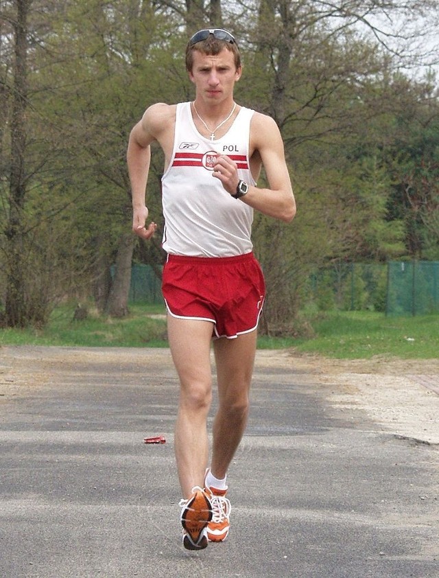 Grzegorz Sudoł przygotowuje się do występu w lekkoatletycznych mistrzostwach świata