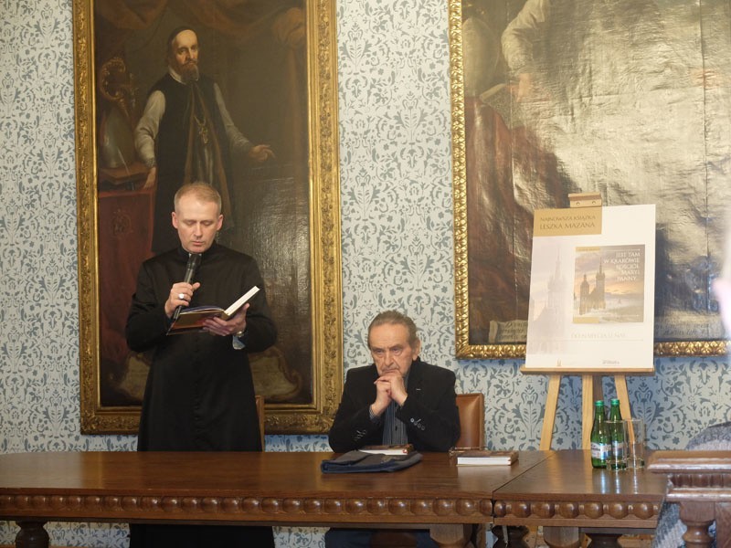 Promocja książki „Jest w tam w Krakowie kościół Maryi Panny...” Leszka Mazana