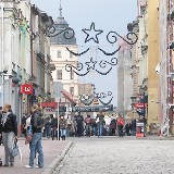 Świąteczna iluminacja na ulicach Inowrocławia