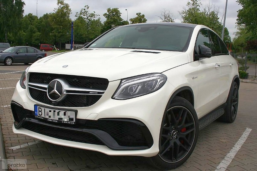 Mercedes-Benz GLE 63AMG S Coupe ma aż 585 KM. Posiada system...