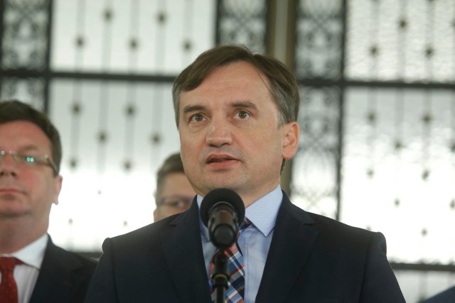 Minister Zbigniew Ziobro