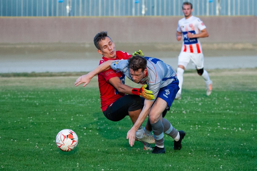 W środowym sparingu na Sportowej V-ligowa KP Polonia...