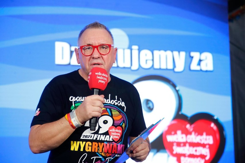 Jerzy Owsiak w specyficzny sposób życzy zdrowia Waldemarowi...