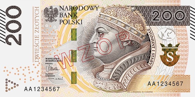 NBP wprowadza nowy banknot 200-złotowynowy banknot 200-złotowy