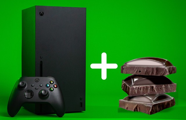 Co wyjdzie z połączenie konsoli Xbox ze słodyczą? Prezent od Microsoft.