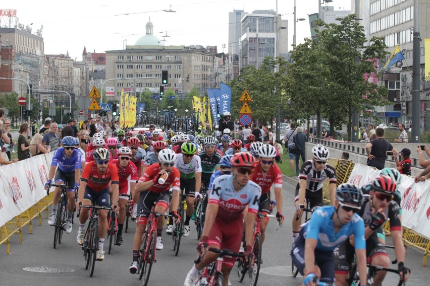 05082018 katowice tour de pologne przejazd katowice spodek...