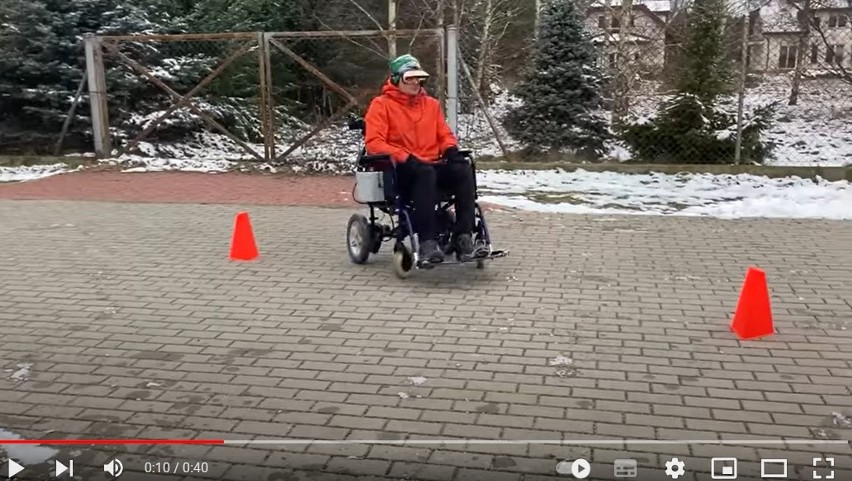 Prawdziwa rewolucja! Student UMK w Toruniu stworzył pojazd dla niepełnosprawnych sterowany wzrokiem!