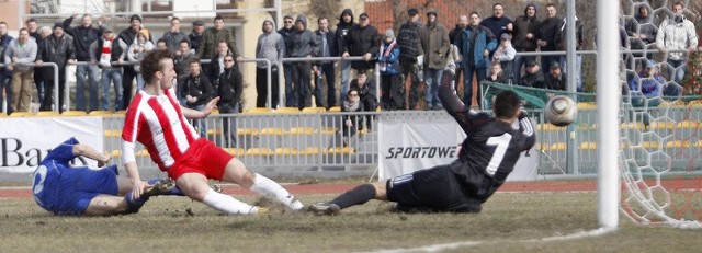 Tak padł jedyny w tym meczu gol.