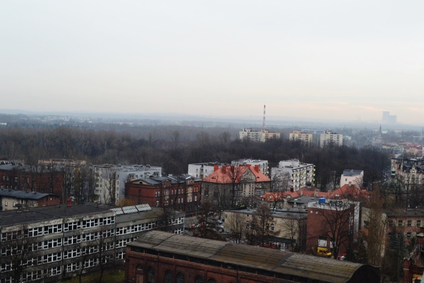 Sprawdziliśmy, co widać z wieży szybu Łokietek kopalni Mysłowice ZDJĘCIA