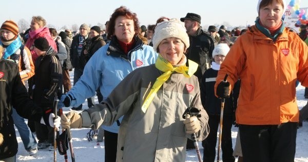 Bicie rekordu w liczbie osób gimnastykujących się na świeżym powietrzu w 2009 roku.