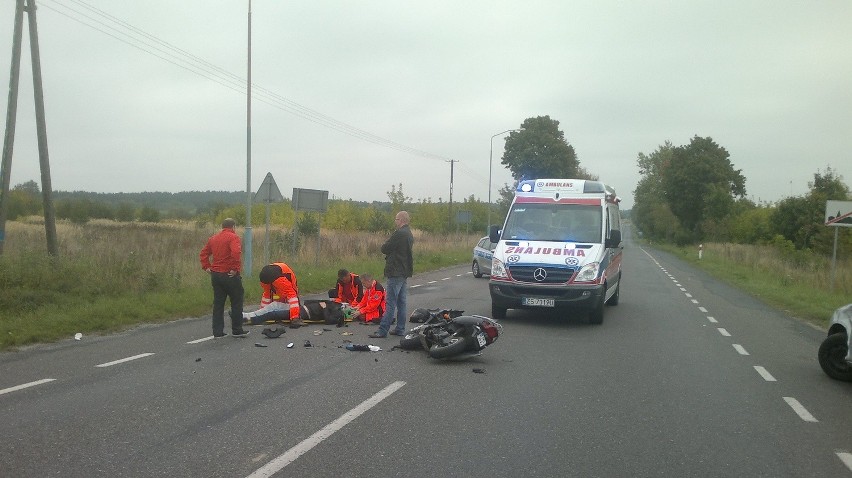 Wypadek w Karlinie. Ranny fotoreporter Głosu [zdjęcia]