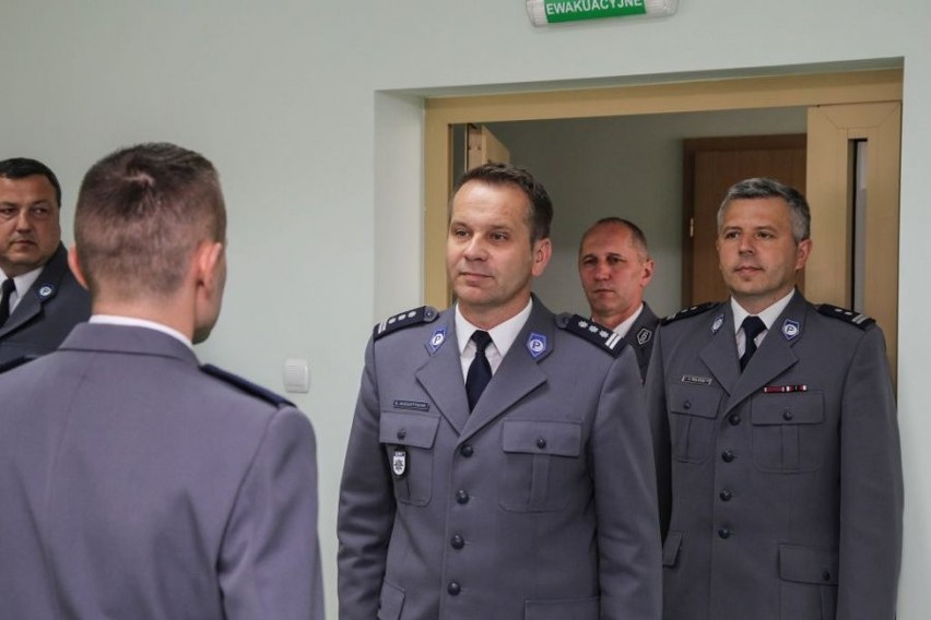 Podinspektor Tomasz Zawadzki - nowy szef kieleckiej policji