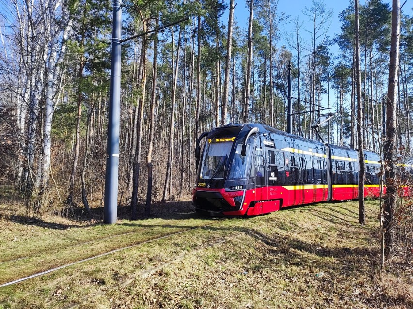 Łódzkie tramwaje. Moderus Gamma wyjechał w środę 1 marca po raz pierwszy na trasę z pasażerami ZDJĘCIA