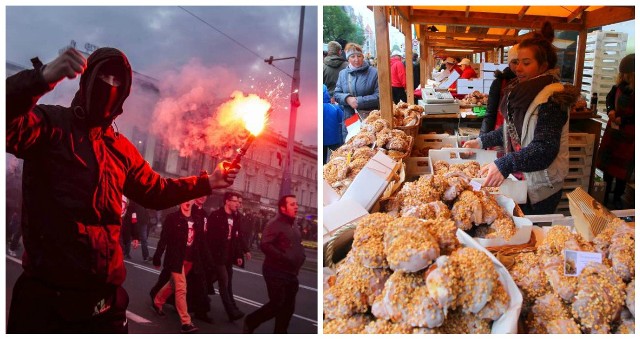 W Warszawie zbroją się w gaz, w Poznaniu w rogale