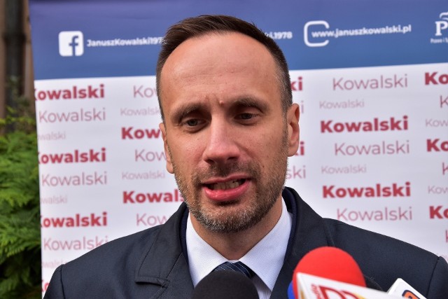 Janusz Kowalski, wiceminister aktywów państwowych.