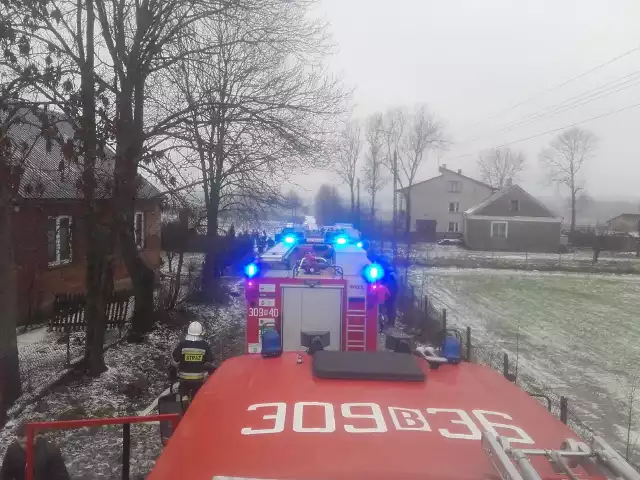 Do pożaru budynku w miejscowości Łupianka Stara doszło w piątek około godz. 13.30.