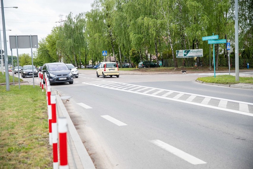 Tak obecnie wygląda odcinek u. Raginisa, o którym mowa. Po...