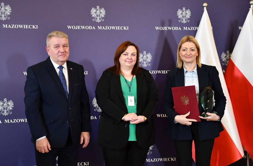 Od lewej: Sylwester Dąbrowski, Marzena Tazbir-Kowalczyk i...