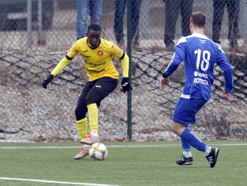 Widzew - Unia 3:2. Pierwszy sparing Widzewa. Dwa groźne urazy piłkarzy. Udane występy nowych [ZDJĘCIA]