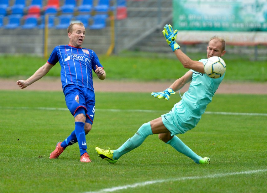 4 liga podkarpacka. Polonia Przemyśl pokonała Błękitnych Ropczyce 2:1 [ZDJĘCIA]