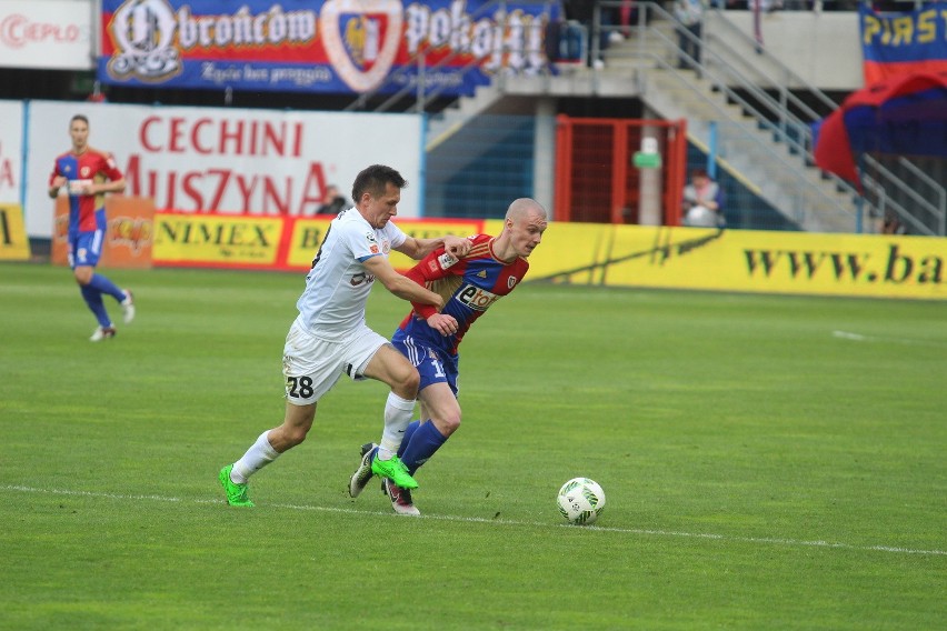 Piast Gliwice po przegranym meczu z Zagłębiem Lubin zdobył...