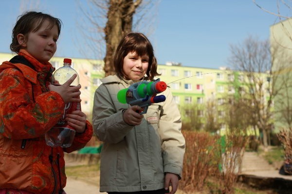 Lany Poniedzialek w Slupsku.