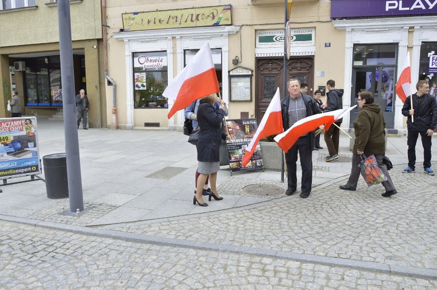 Flagi od posłanki