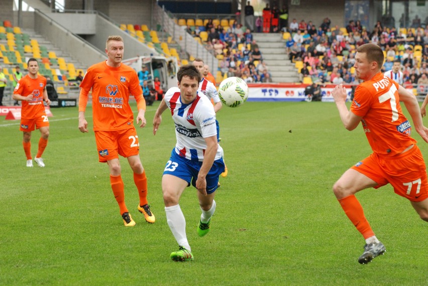 Fortuna 1 Liga. Efektowny gol i wejście smoka Florina Purece, niespodzianka w Niecieczy