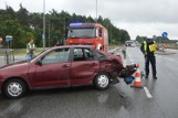 Wypadek na Rakowskiej przy Życzliwej w Piotrkowie przed wiaduktem rakowskim. Ranny 11-letni chłopiec [ZDJĘCIA, FILM]