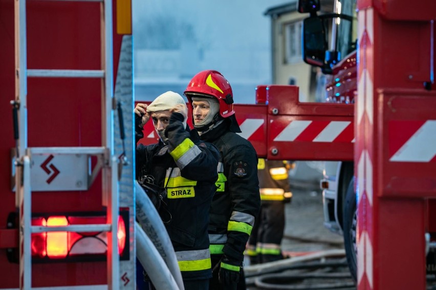 Rano przy ul. Wrocławskiej 6 w Bydgoszczy doszło do pożaru w...