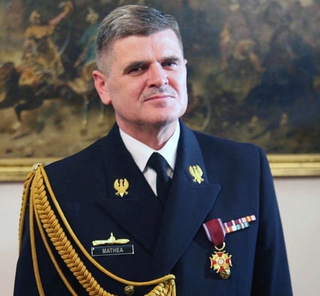 Admirał floty Tomasz Mathea