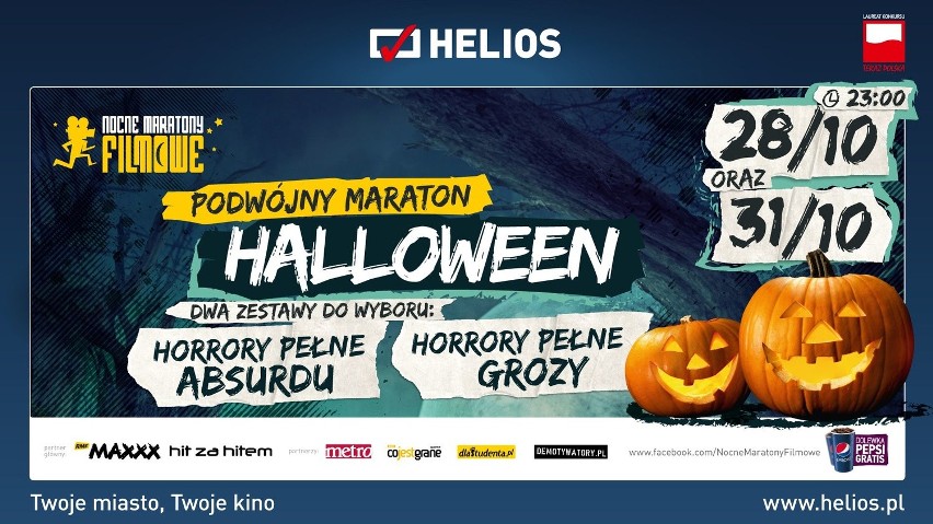 Podwójny Maraton Halloween w kinach Helios