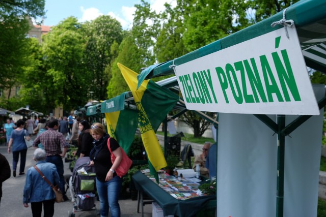 W weekend w parku Wilsona odbył się kiermasz ogrodniczy inaugurujący 23. edycję konkursu „Zielony Poznań”