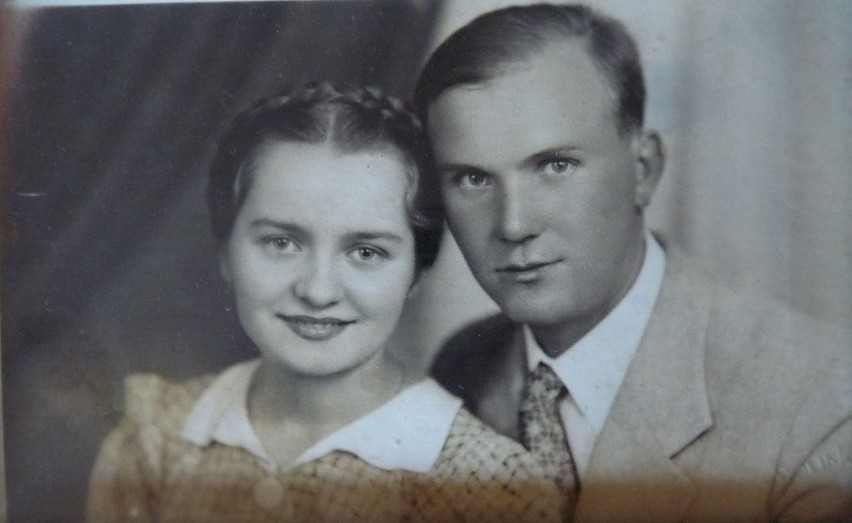 Rok 1938. To zdjęcie zostało wykonane zaraz po ślubie Marii...