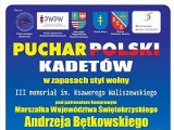 Zapaśniczy Puchar Polski Kadetów w weekend w Nowinach