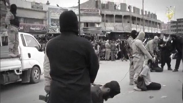 Egzekucja czterech złodziei z Mosulu